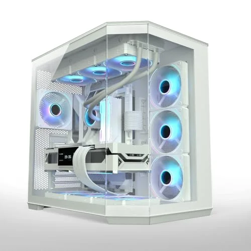 Nfortec Pulsar ATX RGB White - vue 7