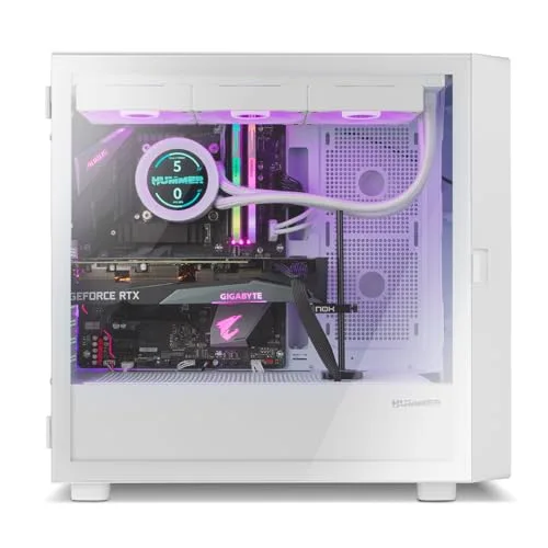 NOX Hummer BIOS mATX White - vue 6
