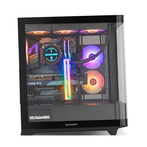 NOX Hummer ETHER mATX - vue 3