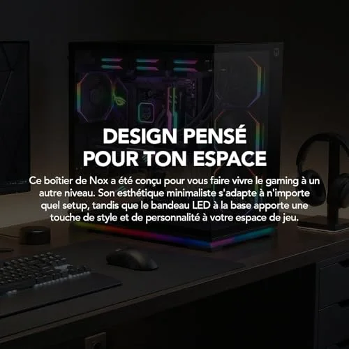 NOX Hummer Galaxy ARGB ATX - vue 6