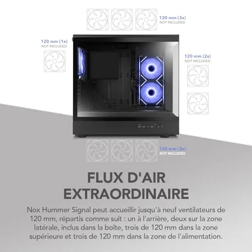 Nox Hummer Signal ARGB ATX RGB - vue 7
