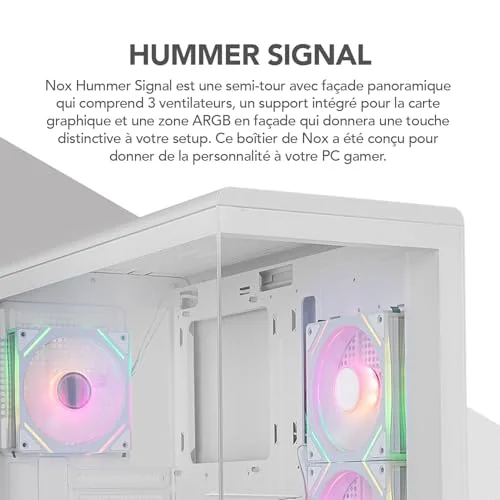 Nox Hummer Signal ATX RGB - vue 4