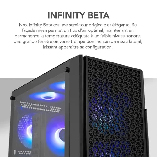 NOX Infinity Beta mATX - vue 4