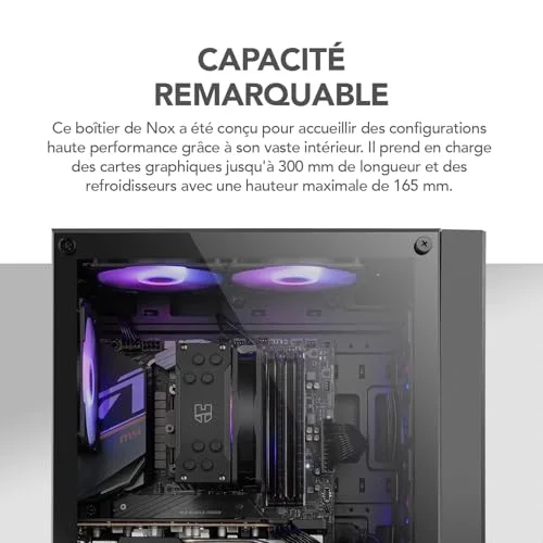 NOX Infinity Beta mATX - vue 5
