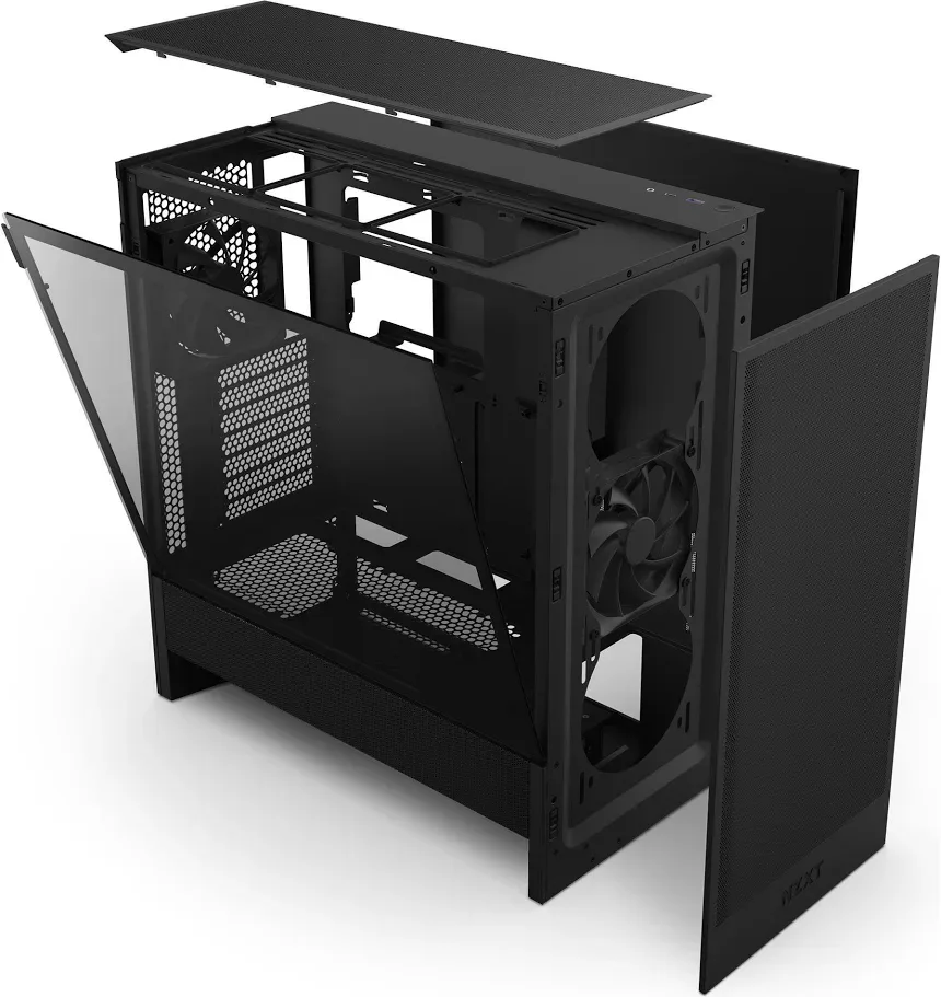 NZXT H5 Flow ATX - vue 3
