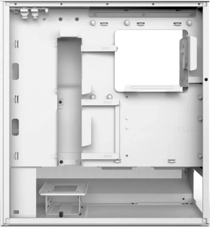 NZXT H5 Flow ATX White - vue 5