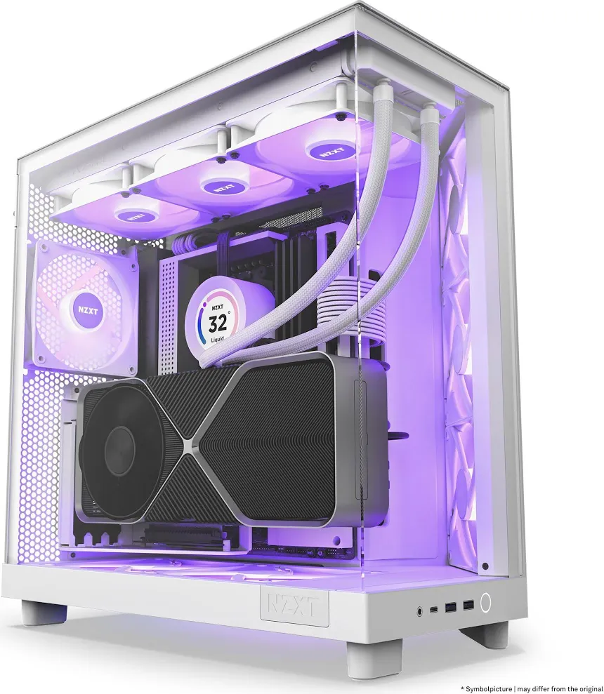 NZXT H6 Flow ATX RGB - vue 5