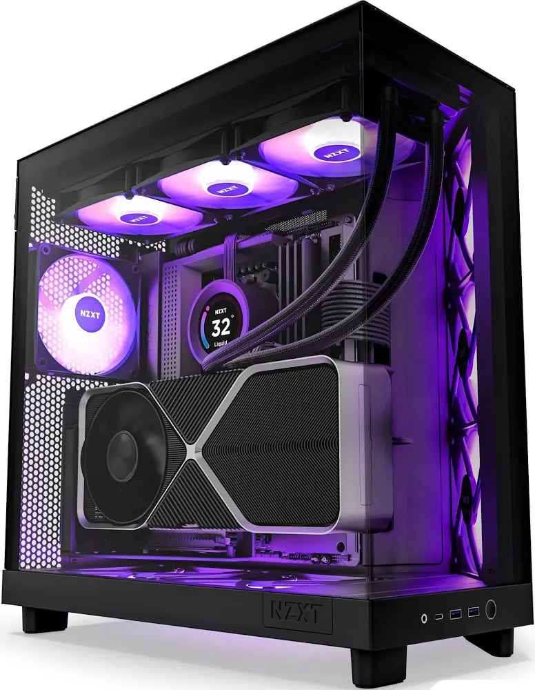 NZXT H6 Flow ATX RGB - vue 2
