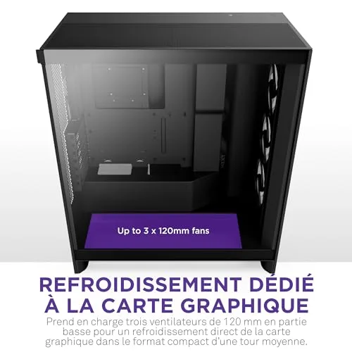 NZXT H7 Flow ATX RGB - vue 2