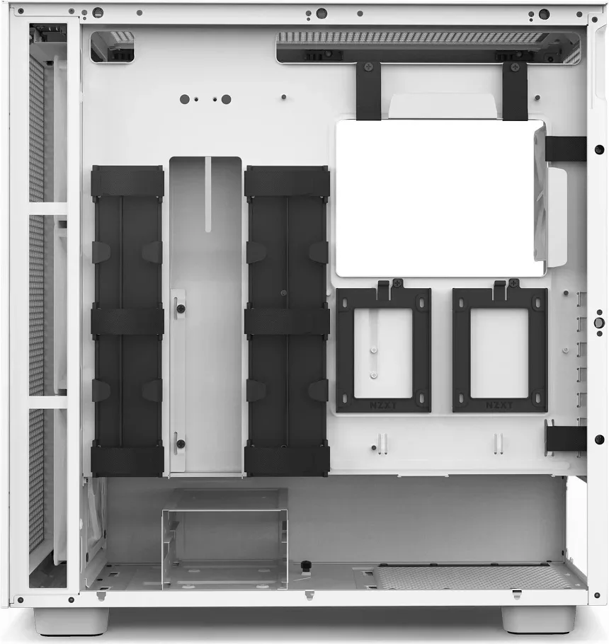 NZXT H7 Flow ATX RGB White - vue 4