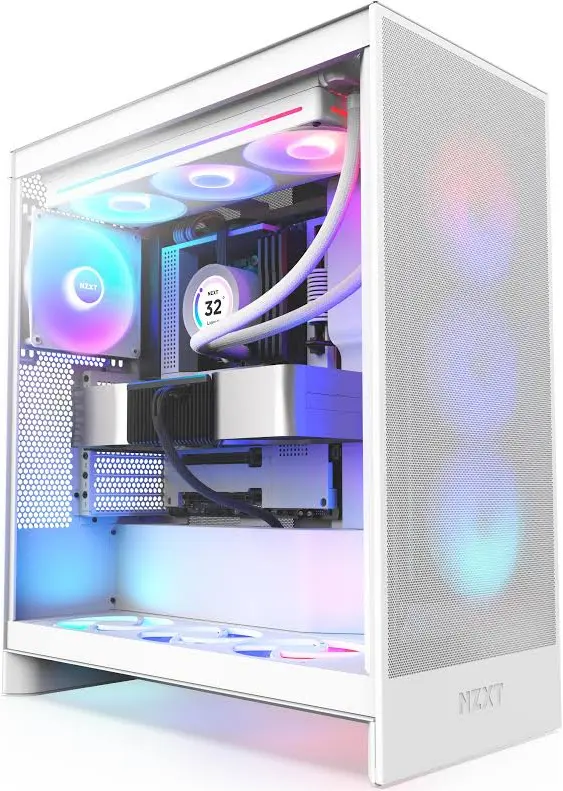 NZXT H7 Flow RGB ATX - vue 3