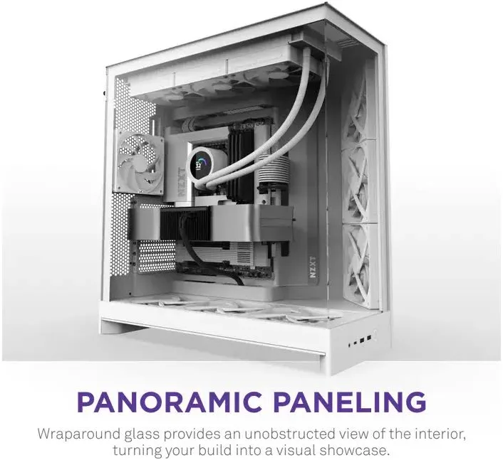 NZXT H9 Flow ATX - vue 3
