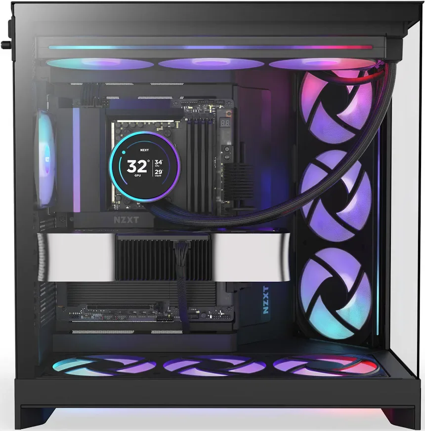 NZXT H9 Flow RGB ATX - vue 4