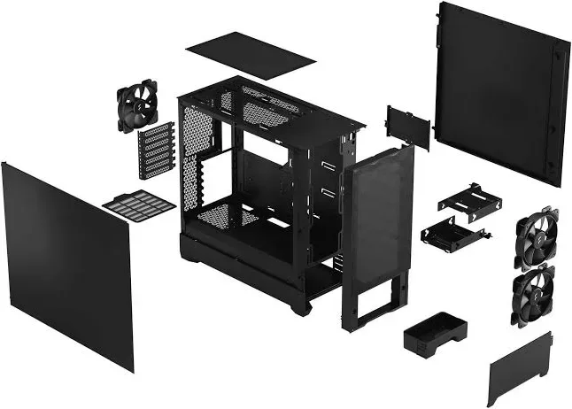NZXT H9 mATX White - vue 3