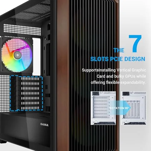 Sama Gears Z60 ATX RGB - vue 8