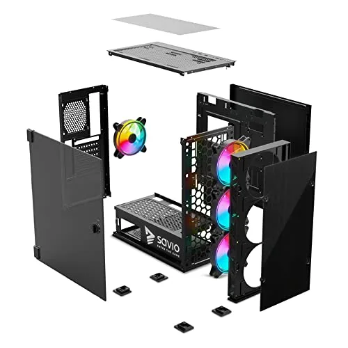 Savio Prime X1 ATX RGB - vue 5