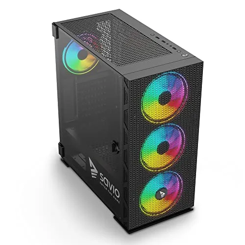 Savio Raptor X1 ATX RGB - vue 2
