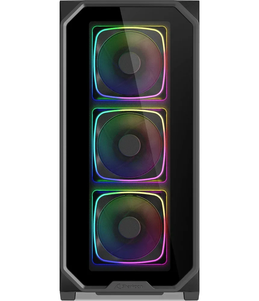 Sharkoon AK5G mATX RGB - vue 3