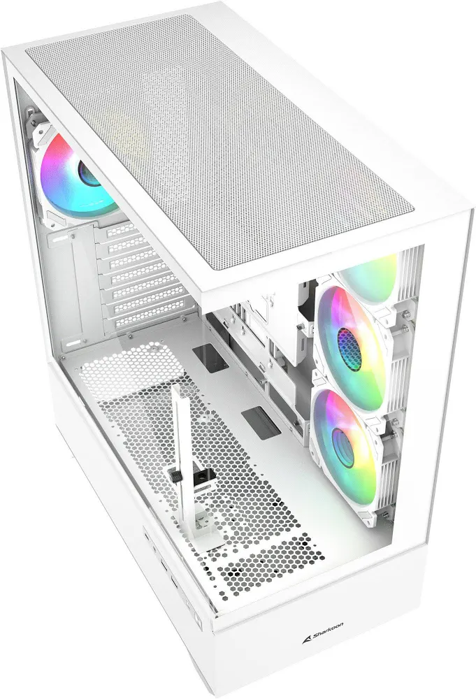Sharkoon AK6 mATX RGB - vue 3