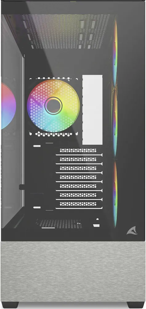 Sharkoon AK7 ARGB mATX RGB - vue 3