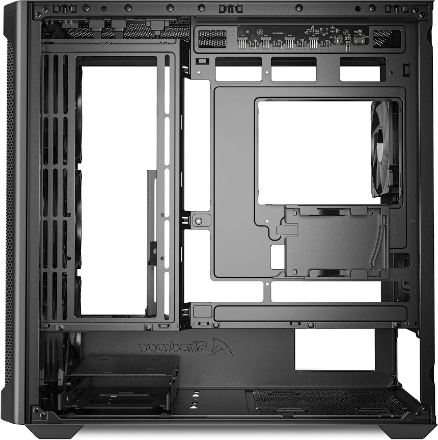 Sharkoon MK4W RGB mATX RGB - vue 3