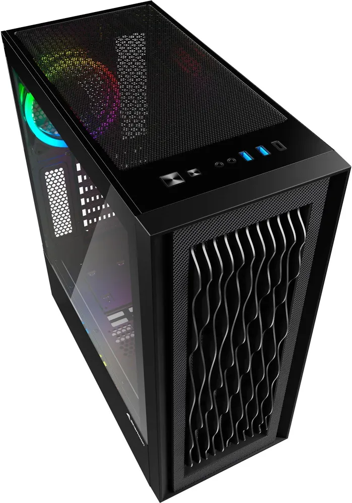 Sharkoon RGB Wave mATX RGB - vue 3