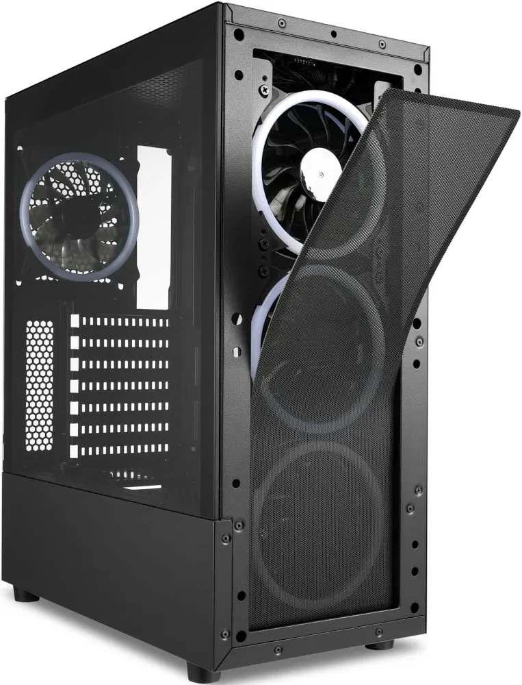 Sharkoon TK5M mATX RGB - vue 3