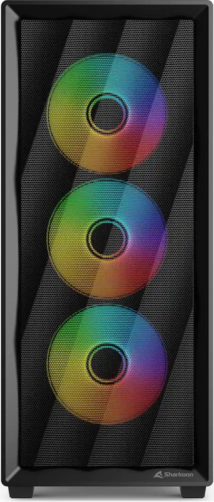 Sharkoon VK4 ARGB mATX RGB - vue 4