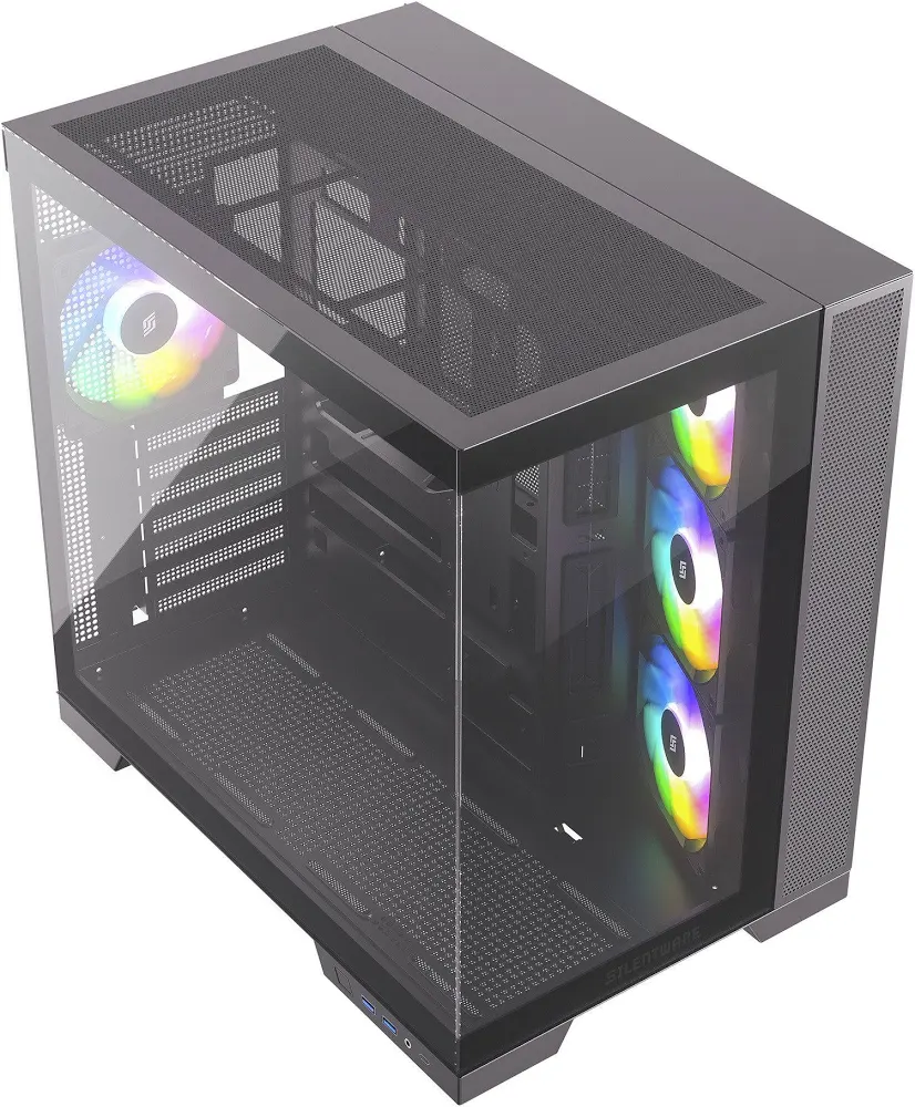 Silentware View A-RGB mATX - vue 3