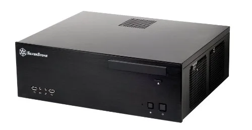 SilverStone SST-GD04B Grandia HTPC Micro-ATX Noir 3x 120mm