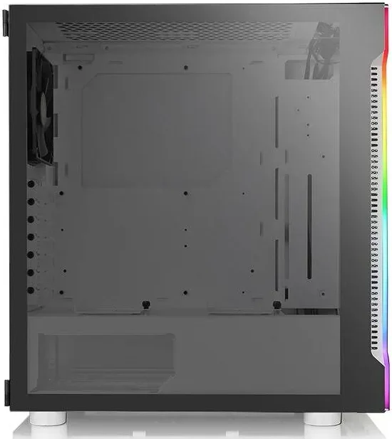 Thermaltake H200 TG ATX RGB White - vue 5