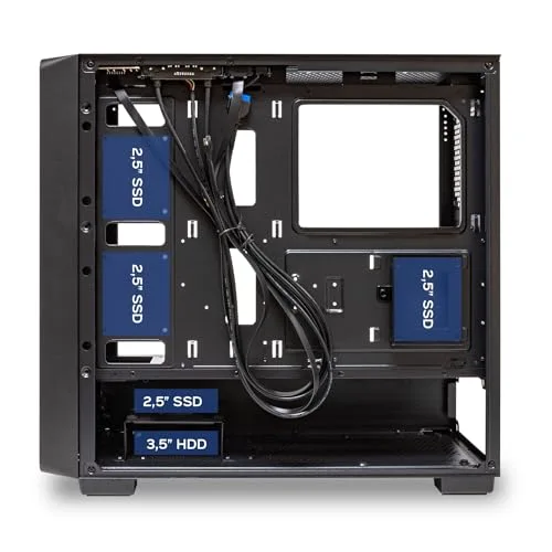 Unykach Revelat Madeira Black ATX E-ATX ITX - vue 6