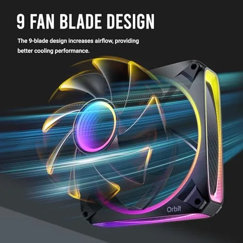 Ventilateur Boîtier PC Antec Orbit 120 ARGB - vue 7
