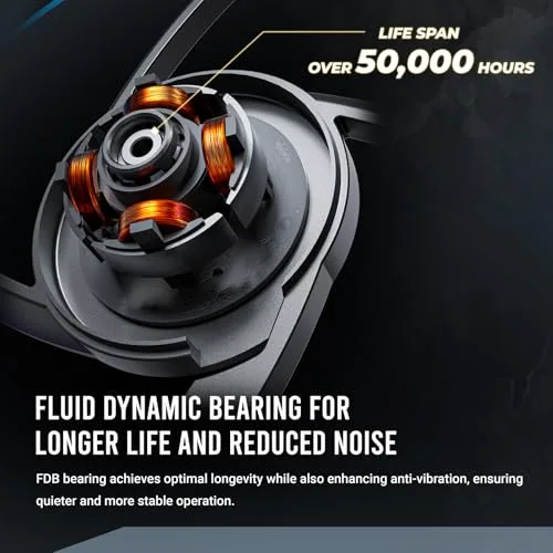 Ventilateur Boîtier PC Antec Orbit 120 ARGB - vue 8