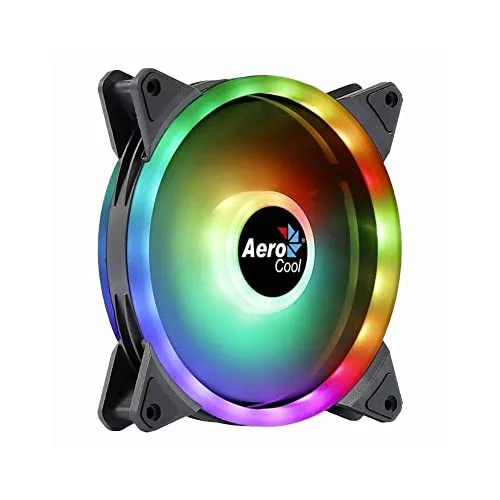 Ventilateur pour boitier PC - AEROCOOL - Duo 14 ARGB - 140mm - 1000 TPM - 232 dBA - vue 2