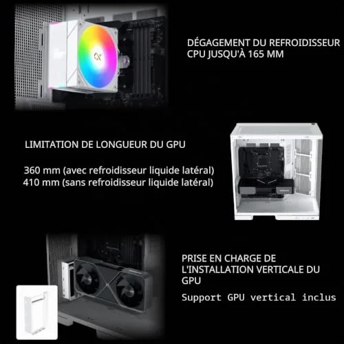 Xigmatek Aqua 7 mITX RGB - vue 8