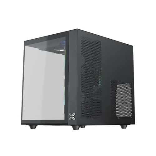 XIGMATEK - EN44410 - Aqua M Lite - Boitier PC sans alimentation - Cube - Format Micro-ATX - Noir - vue 3
