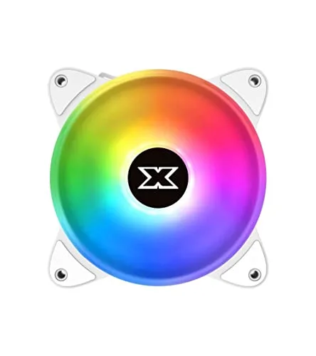 XIGMATEK Galaxy III Essential BX120 ARGB ARCTIC (Pack 3) - Ventilateur 120mm A-RGB pour boitier PC - vue 2