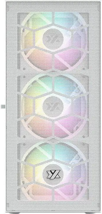 xyz AIRONE 100 Mesh ATX RGB White - vue 5