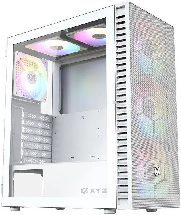 xyz AIRONE 100 Mesh ATX RGB White