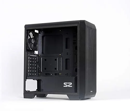 ZALMAN BOITIER PC S2 - Moyen Tour - Noir - Porte latérale transparent acrylique - Format ATX (S2BK) - vue 7