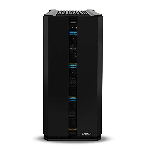 ZALMAN BOITIER PC X3 - Moyen Tour - RGB - Noir - Verre trempé - Format ATX (X3BK) - vue 6