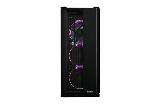 ZALMAN BOITIER PC X3 - Moyen Tour - RGB - Noir - Verre trempé - Format ATX (X3BK) - vue 7