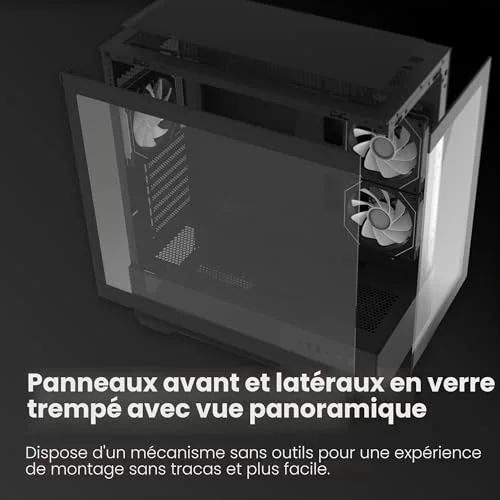 Zalman CHRONIX Black ATX - vue 5