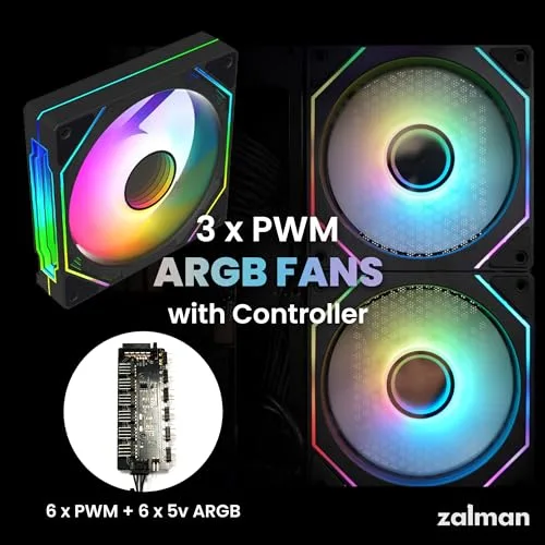 Zalman CHRONIX Black ATX - vue 6