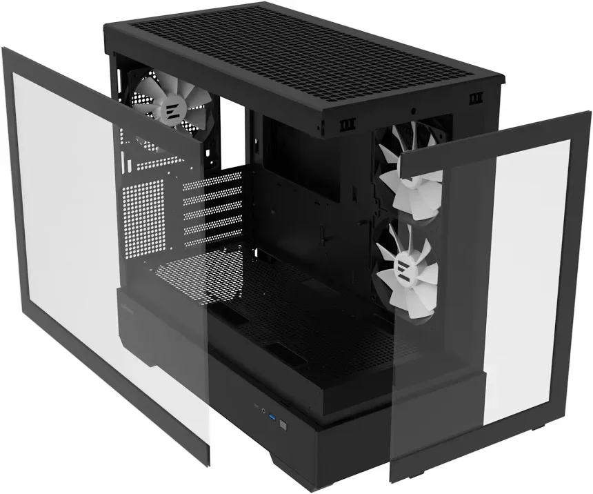 Zalman P30 Black V2 mATX - vue 2