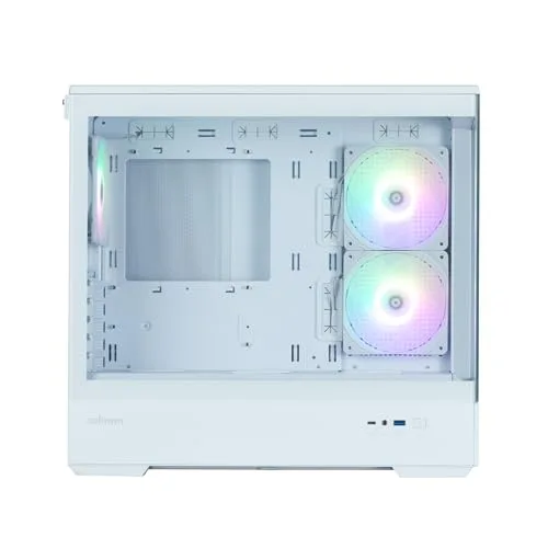 Zalman P30 V2 mATX RGB White - vue 2