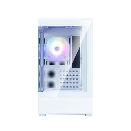 Zalman P30 V2 mATX RGB White - vue 3