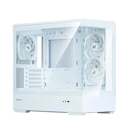 Zalman P30 V2 mATX RGB White - vue 5