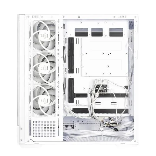 Zalman P40 DS ATX RGB White - vue 5